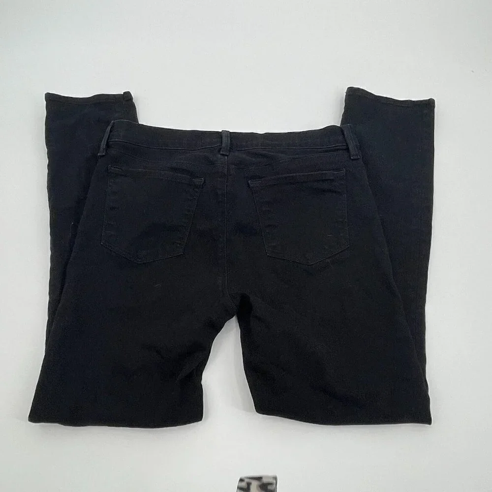 J Brand Womens Jeans 31 Skinny Leg Shadow Denim Black Casual Stretchy Comfort